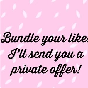 Everything must go! The more you bundle the cheaper price